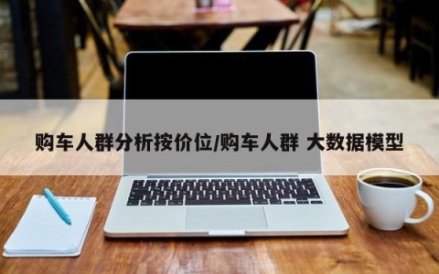 购车人群分析按价位/购车人群 大数据模型